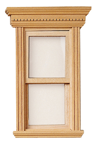 Dollhouse Miniature Yorktown Double Hung Window